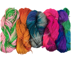 Designer 100% acrylic yarn for crochet, knitting and fiber crafts. Custom dyed yarn, designer yarn. 100 grams weight yarn Michaels yarn JoAnns Yarn